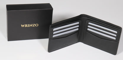 Full Grain Leather RFID Wallet for Men with Upgrade Privilege Hand-finished edges • Hidden pocket • Fits international banknotes • Up to 200% Upgrade Credit* Terms and conditions apply